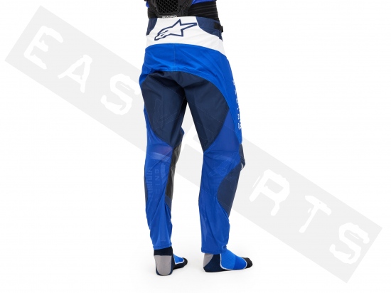Pantalone YAMAHA MX Alpinestars 24 GLF Blu/ Bianco Uomo